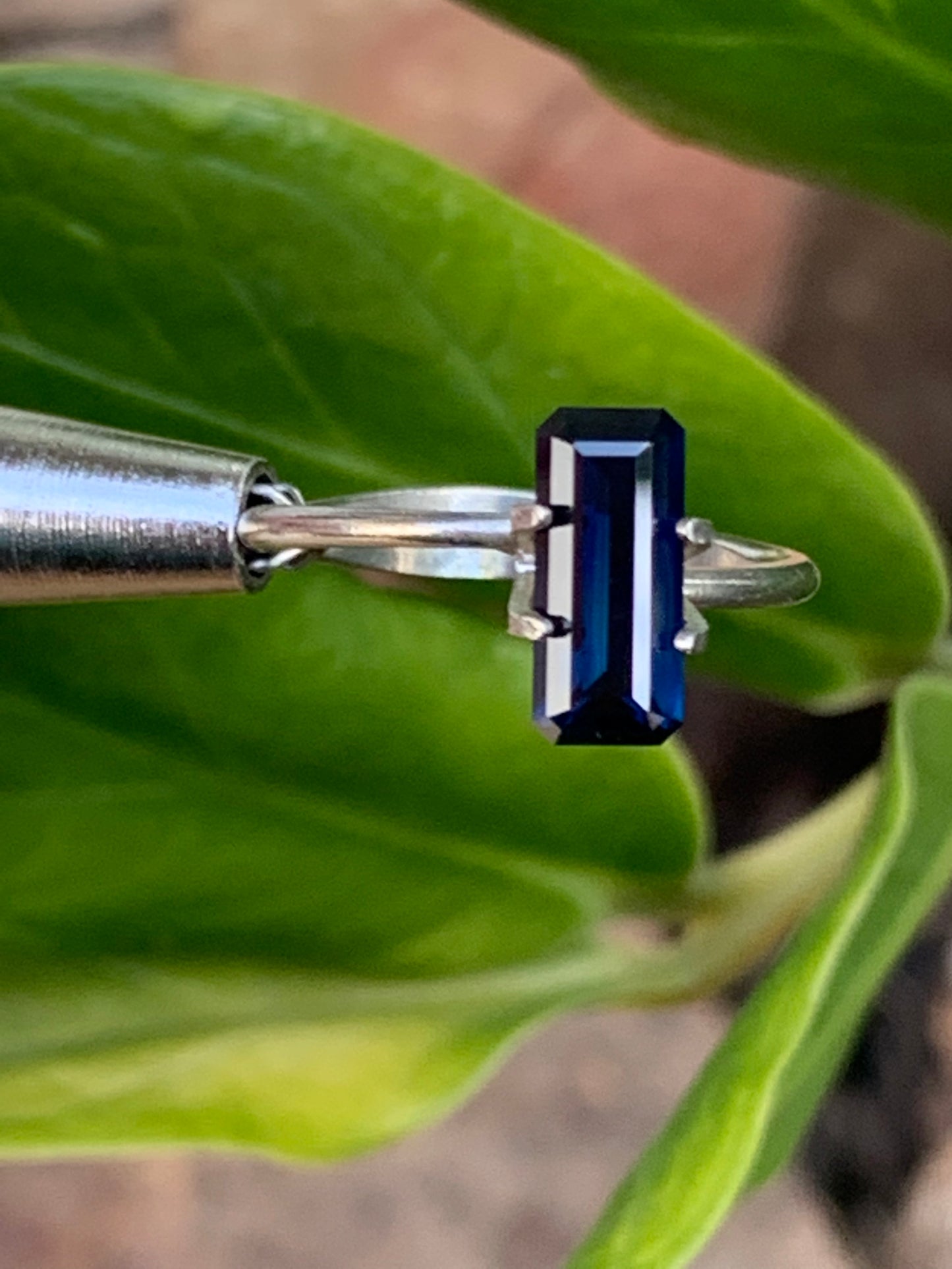 1.9ct Deep Blue Australian Sapphire