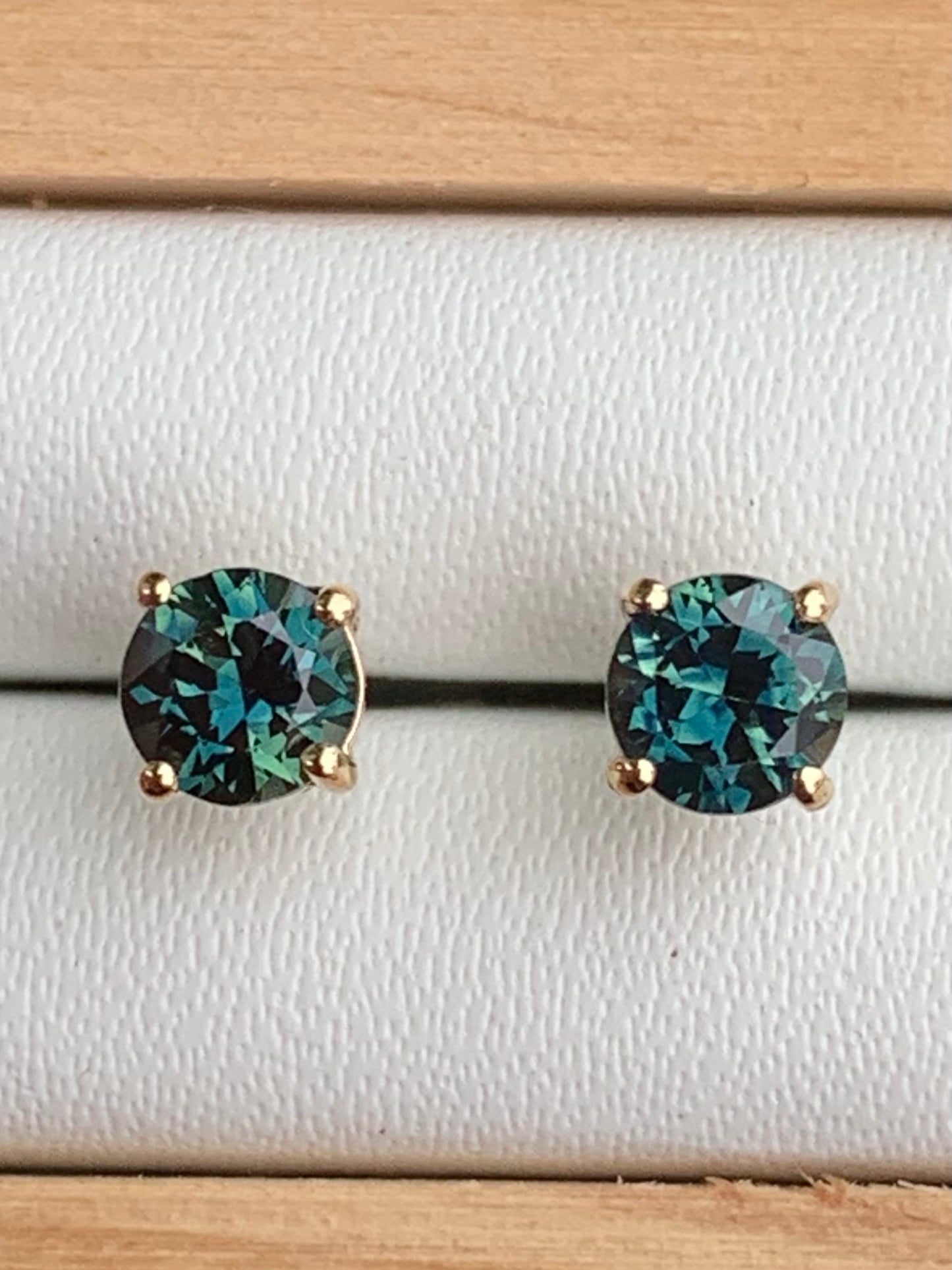 Australian Sapphire Earrings