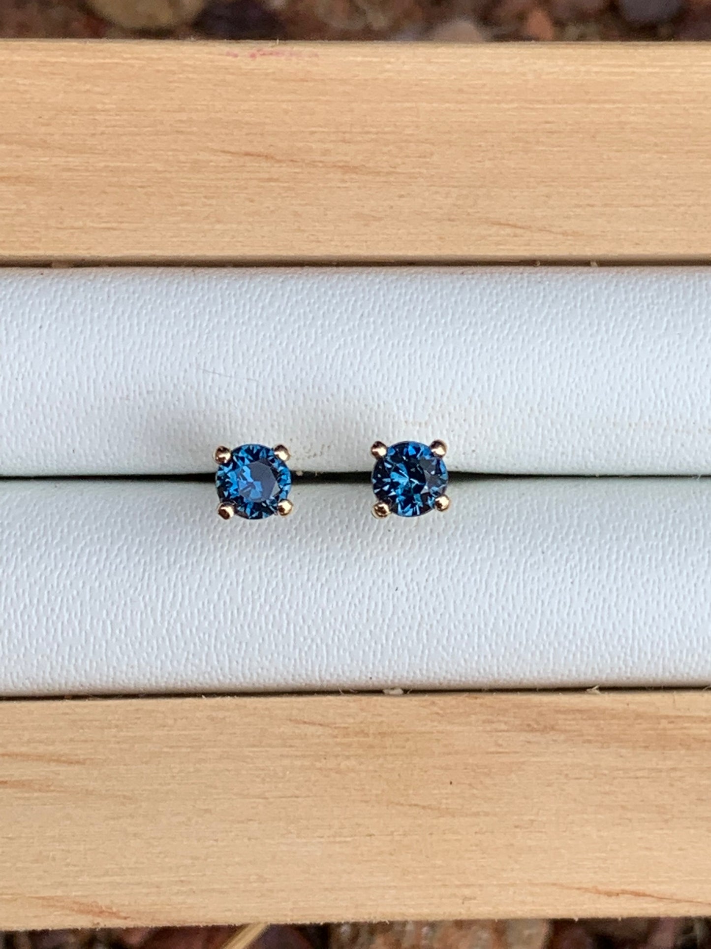 Australian Sapphire Earrings