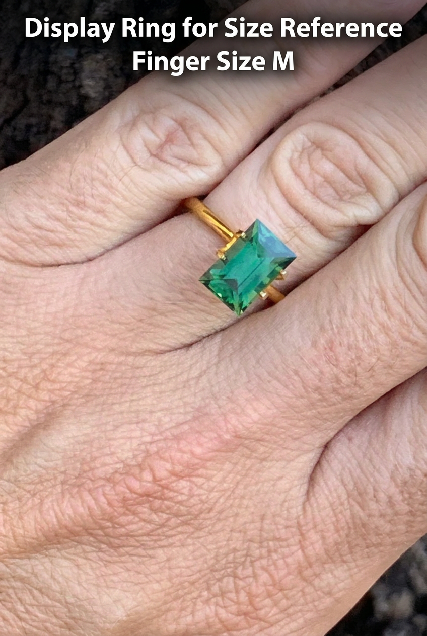 3.48ct Green Australian Sapphire