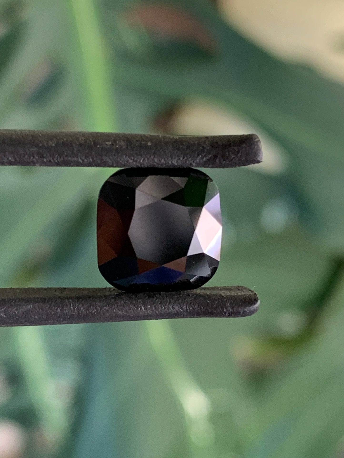 Black gemstone