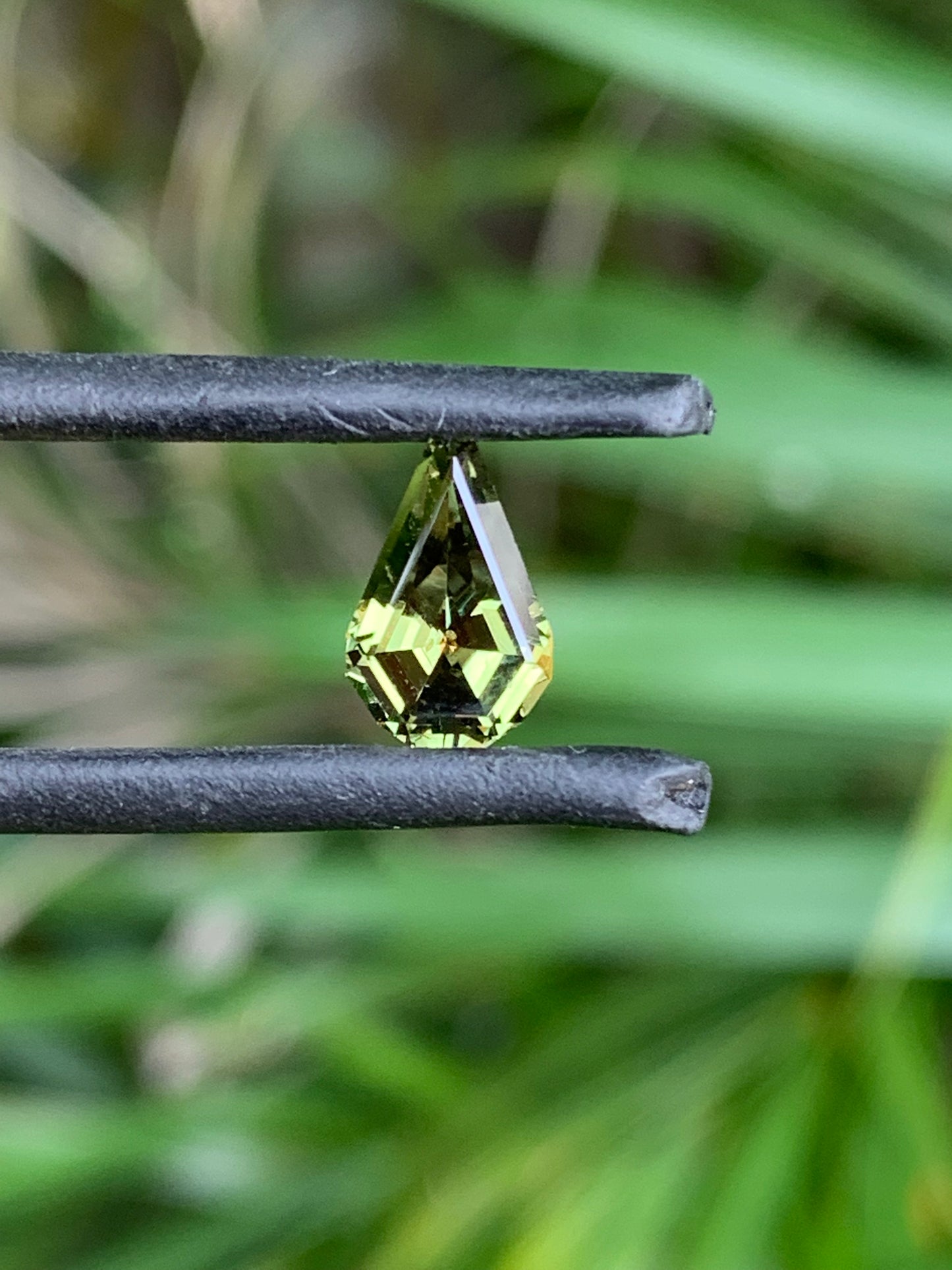 Teardrop shaped Australian Sapphire