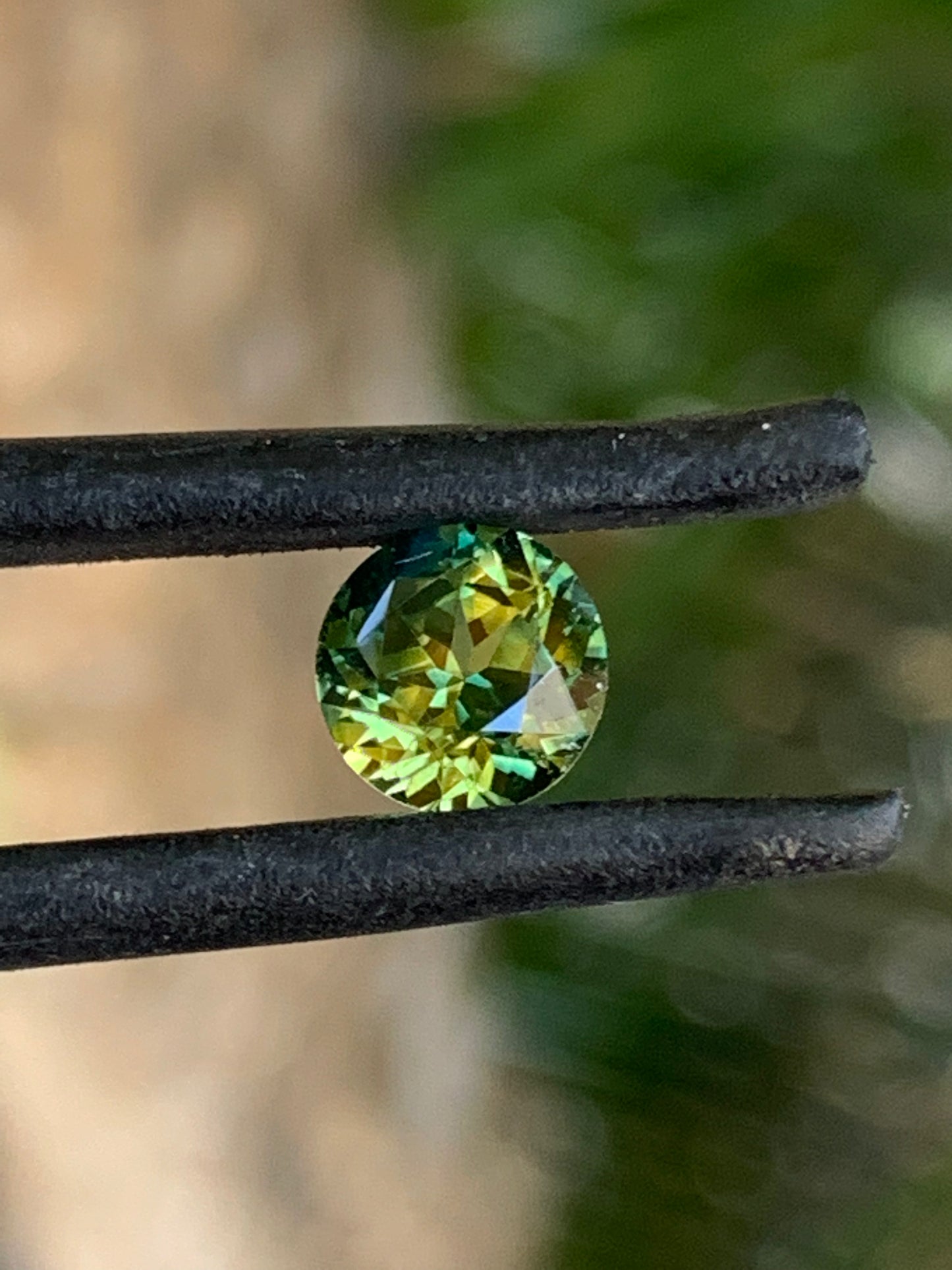 Australian Sapphire engagement ring