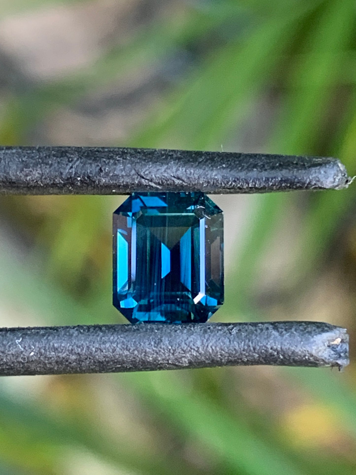 Australian Sapphire engagement ring