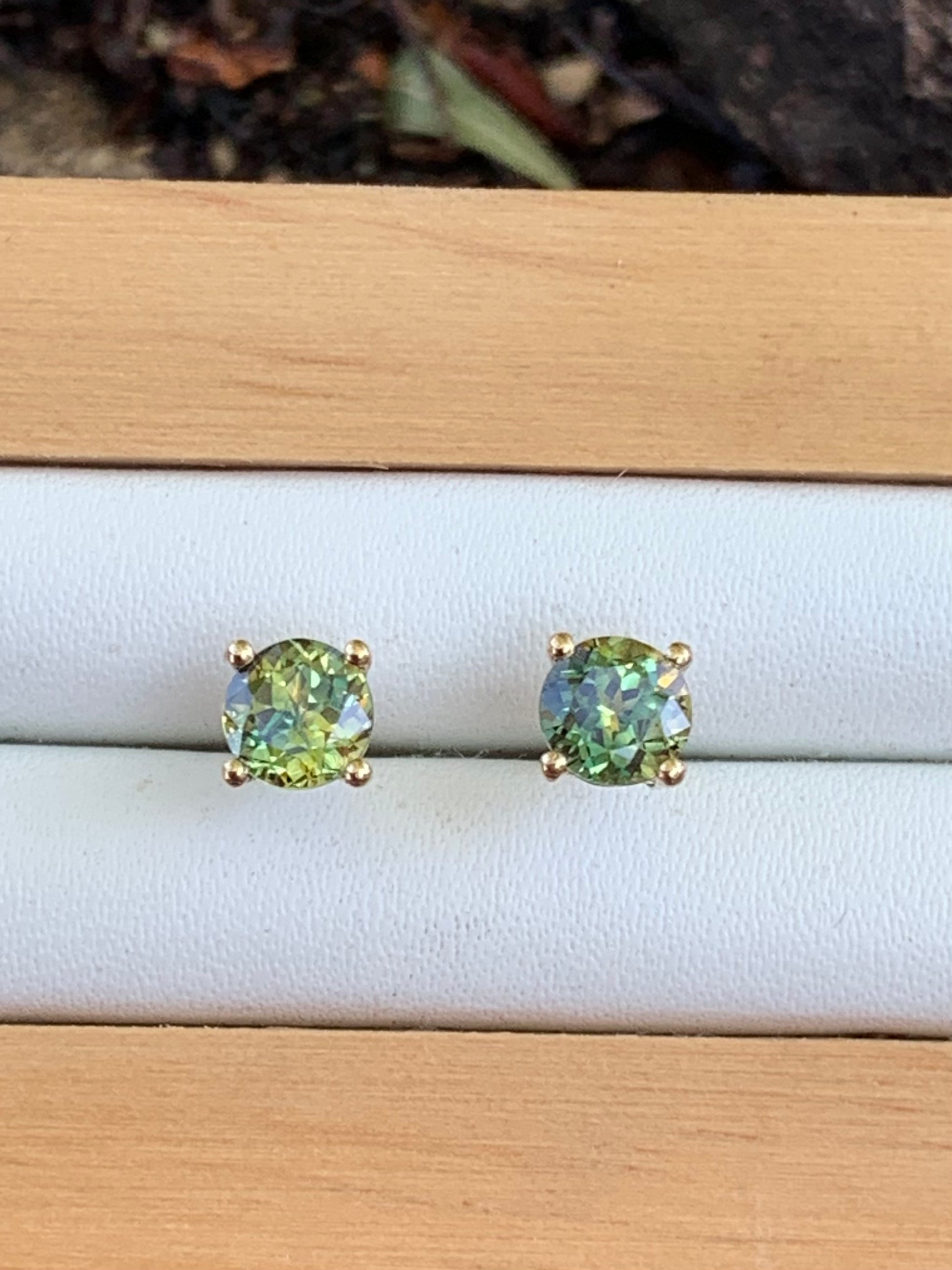 Australian Sapphire Earrings