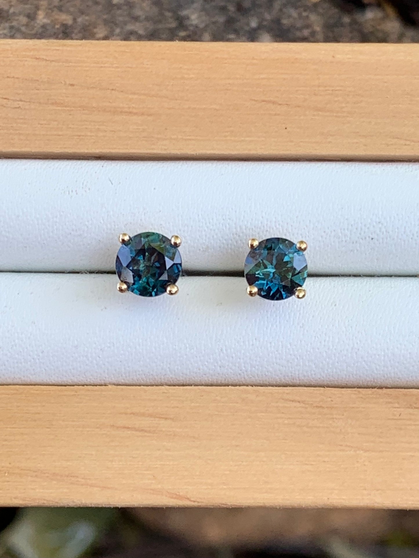 Australian Sapphire Earrings