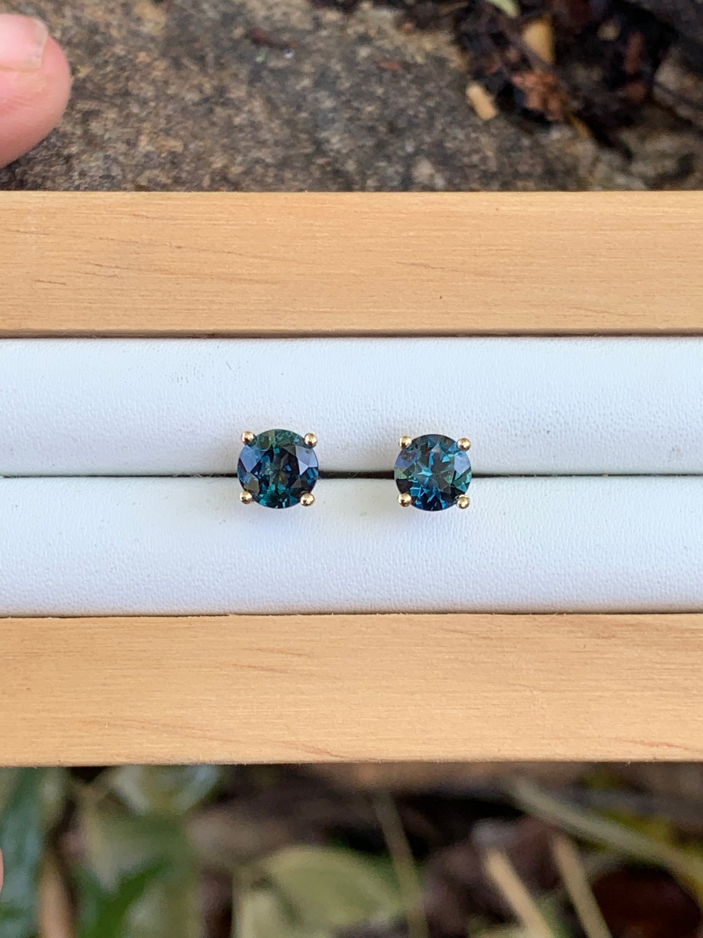 Australian Sapphire Earrings