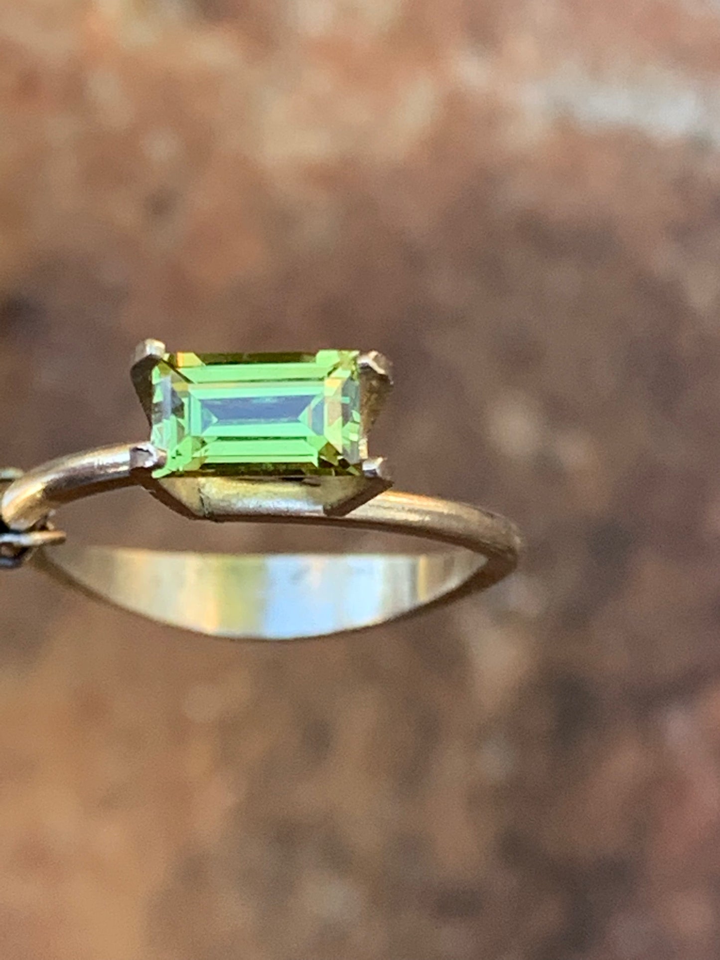 .87ct Light Green/Yellow Australian Sapphire