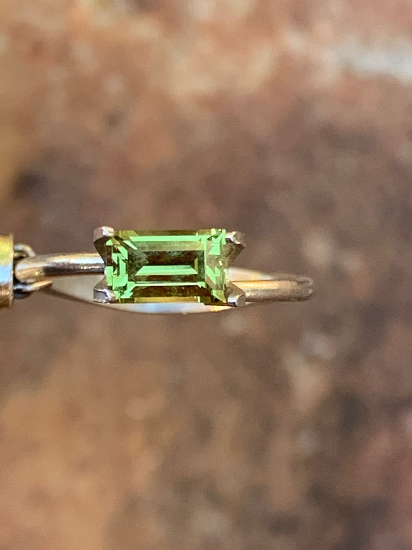 .87ct Light Green/Yellow Australian Sapphire