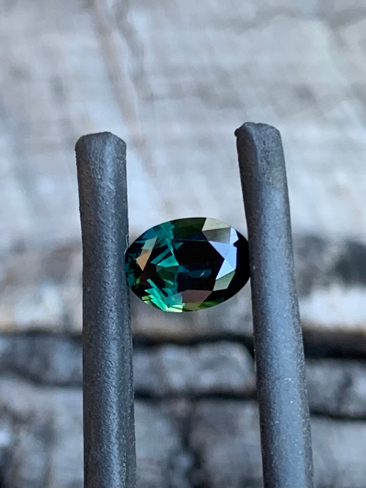 Dark Teal Australian Sapphire