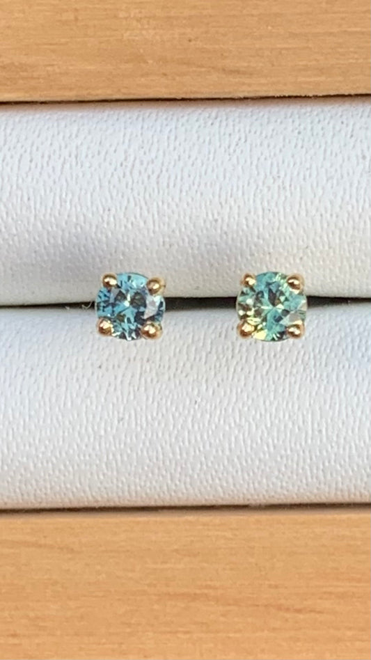 Australian Sapphire Studs