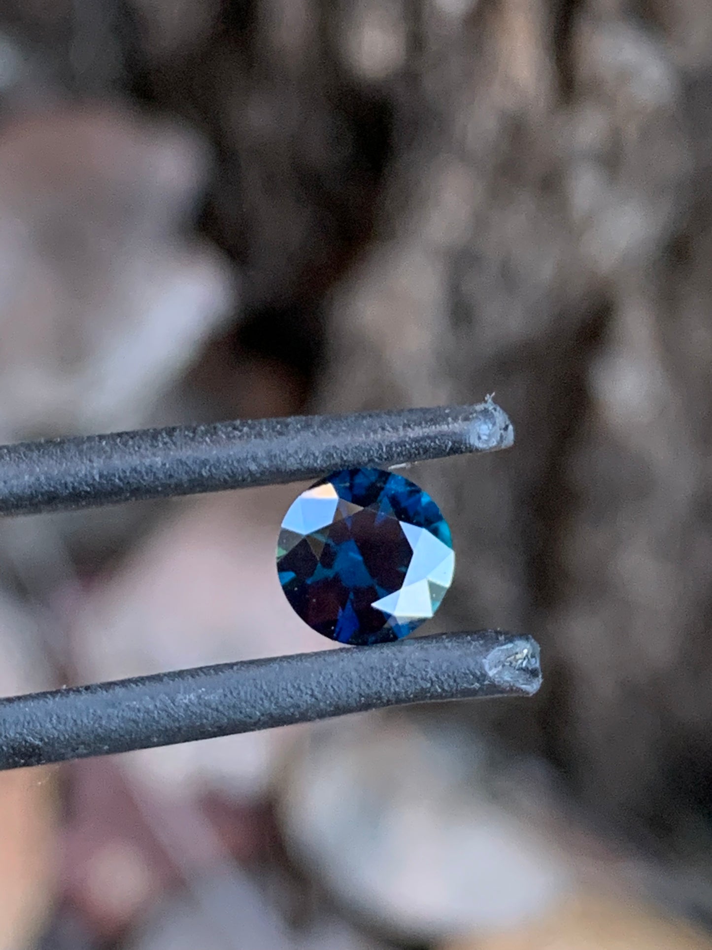 0.87ct Blue Australian Sapphire