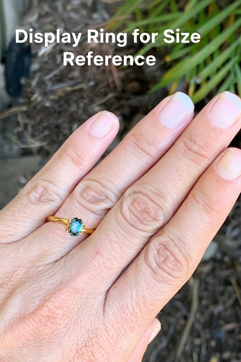 1.08ct Australian Parti Sapphire