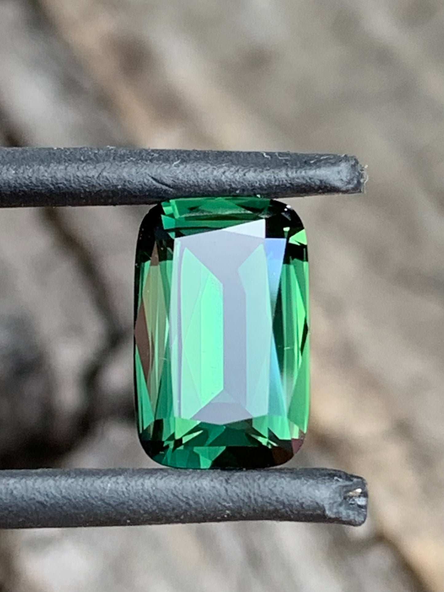 3.84ct Green Australian Sapphire