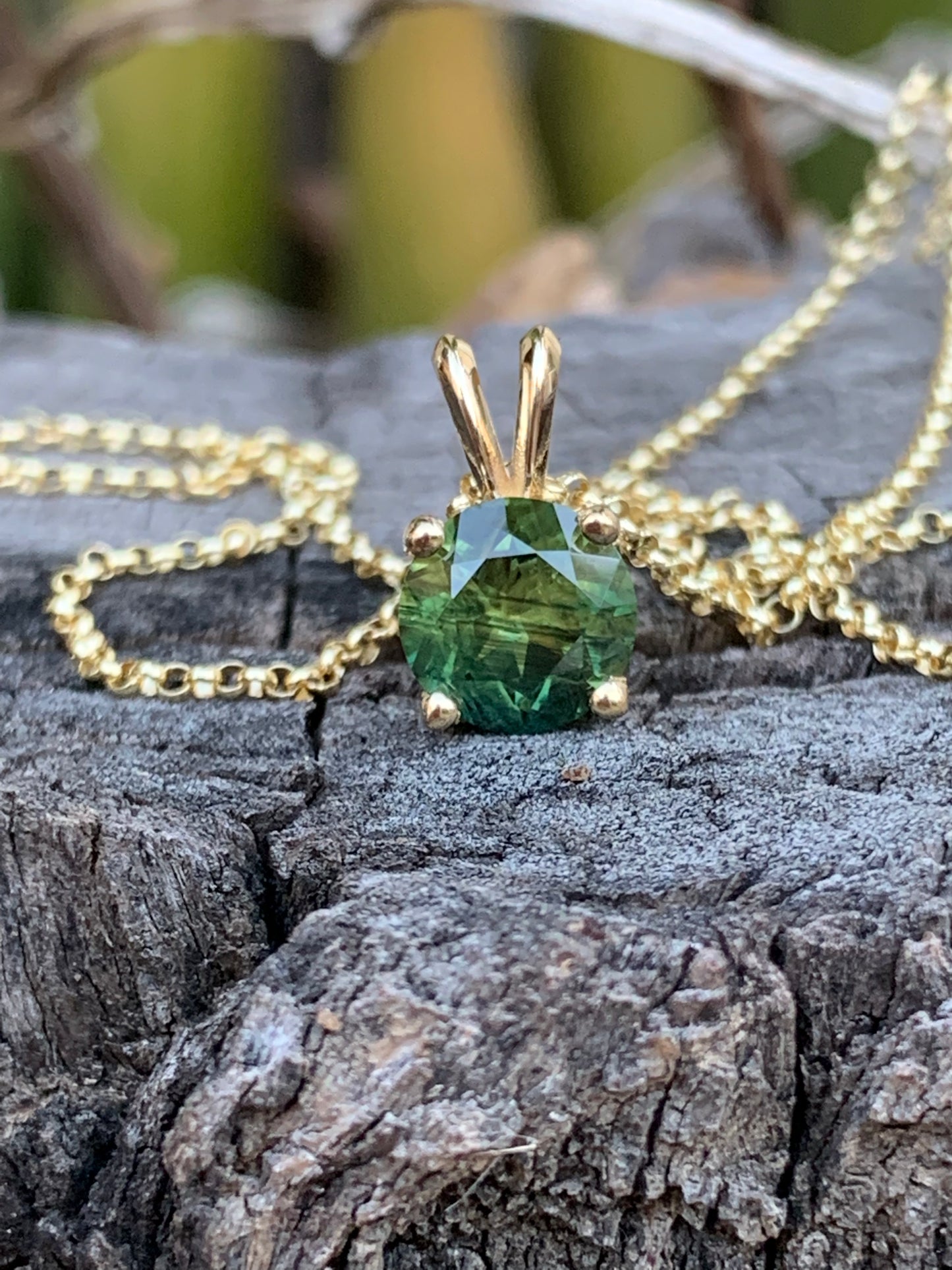 Australian Parti Sapphire Necklace