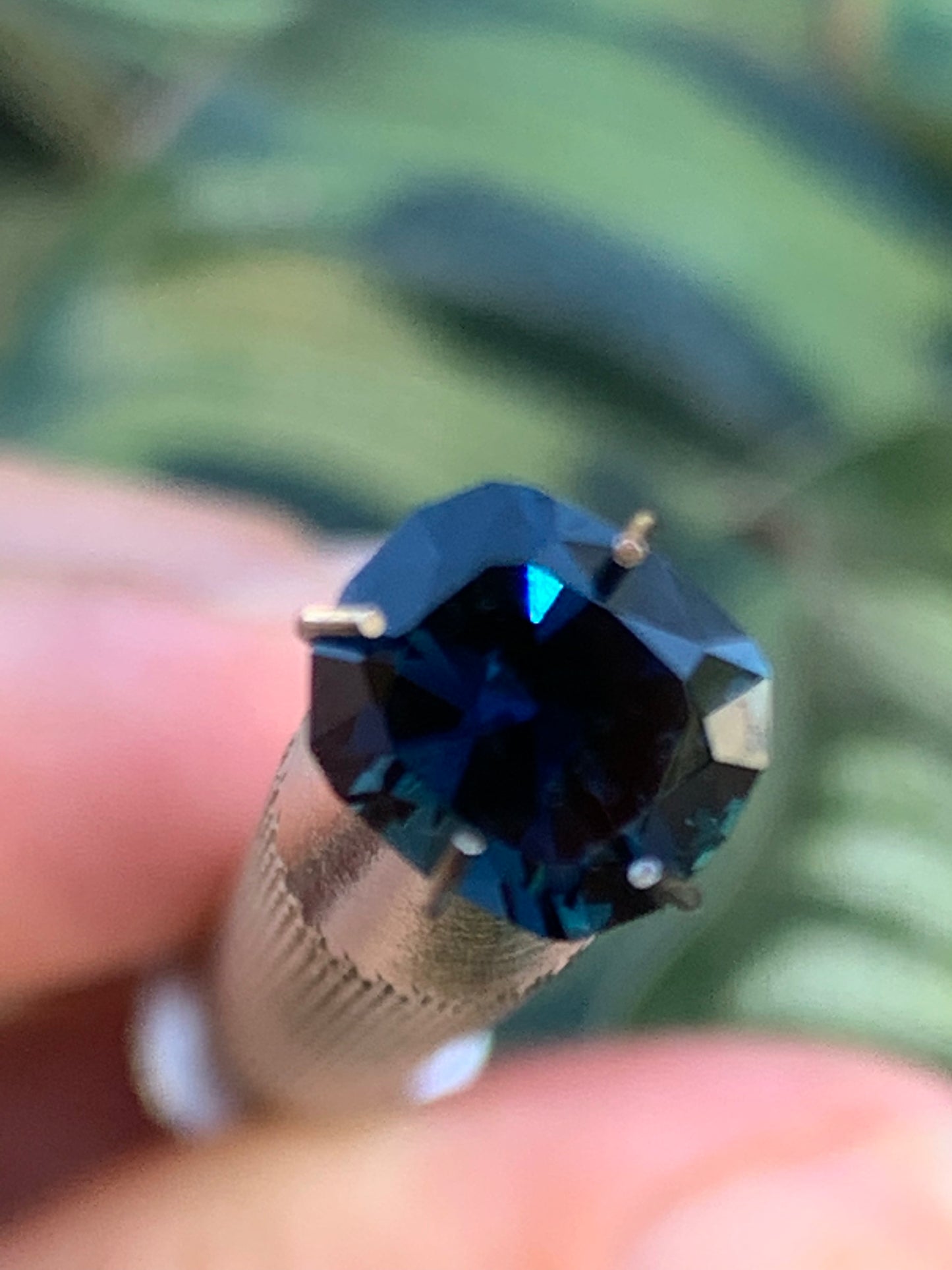 2ct Deep Blue Australian Sapphire