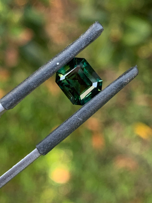 2.51ct Green Australian Sapphire