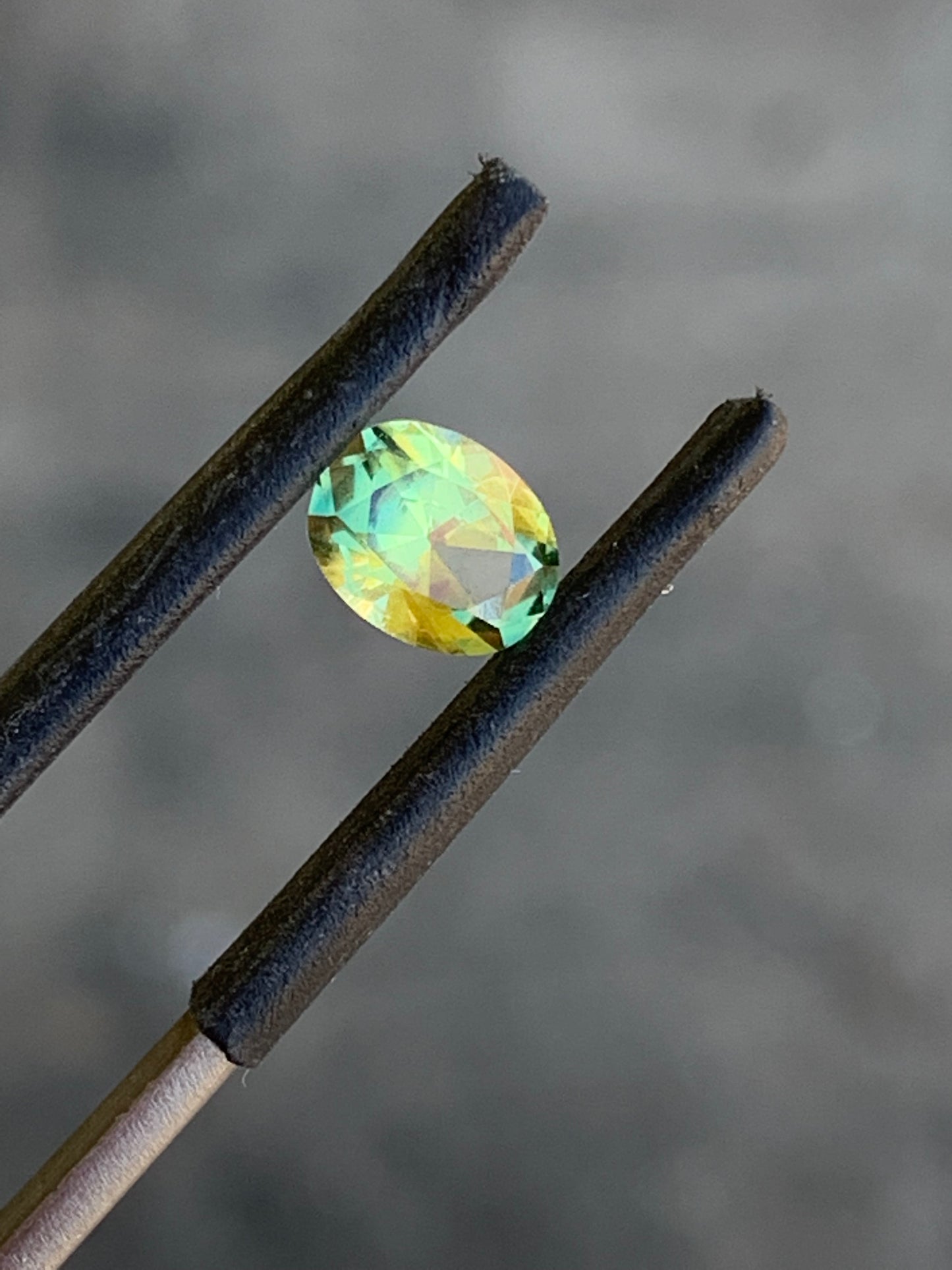 1.06ct Yellow Parti Australian Sapphire