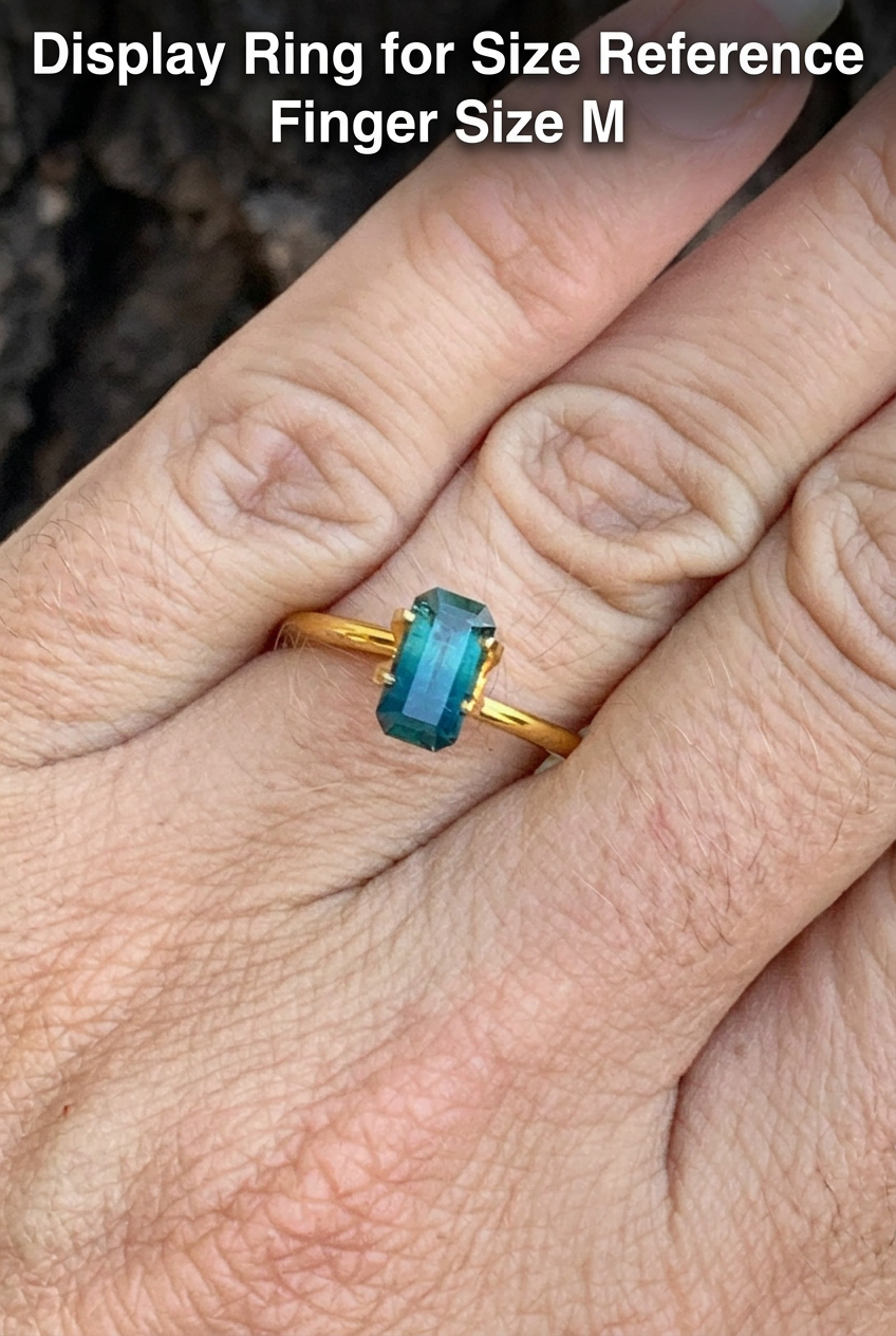 1.50ct Blue Australian Parti Sapphire