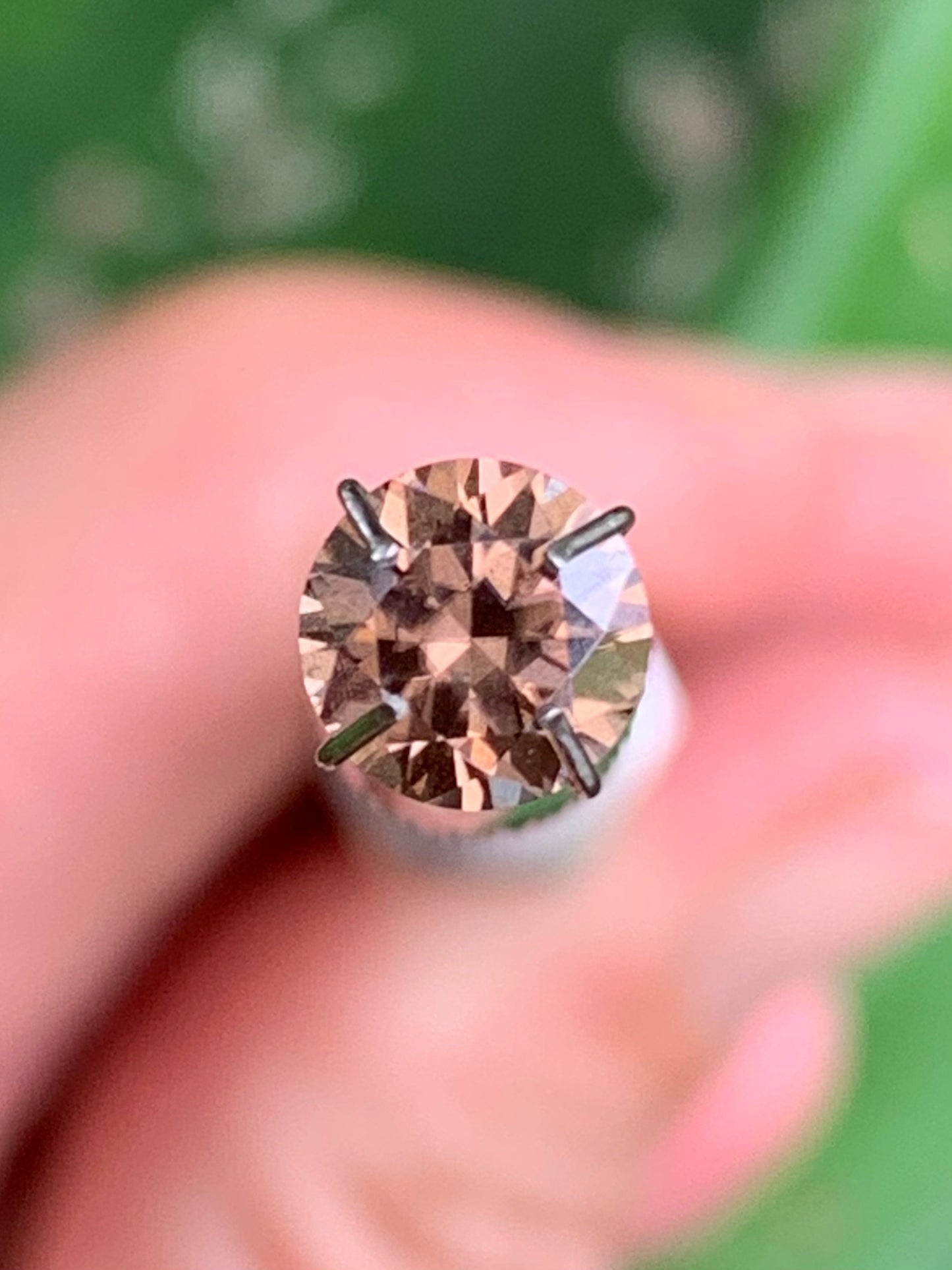 Peach Zircon