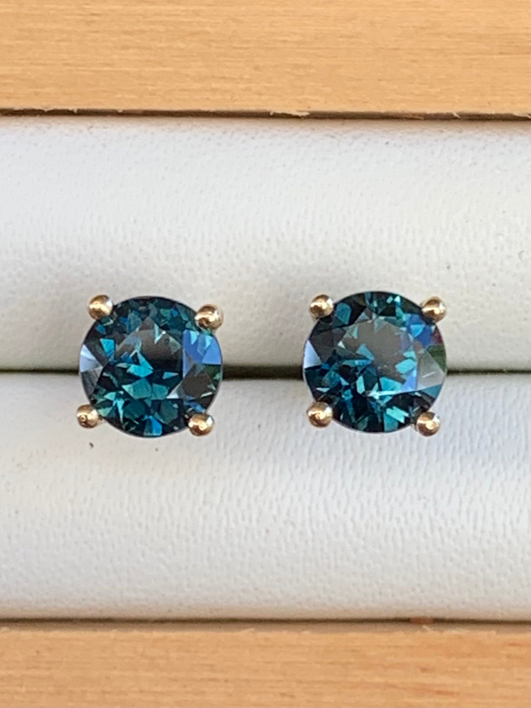 Australian Sapphire Earrings