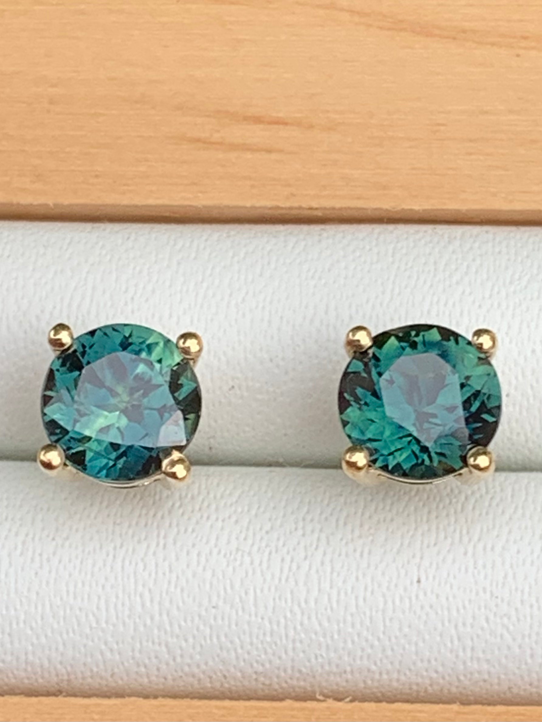Australian Sapphire Earrings