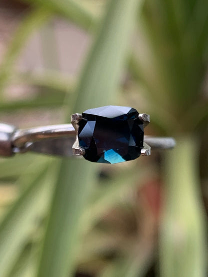 1.35ct Deep Blue Australian Sapphire