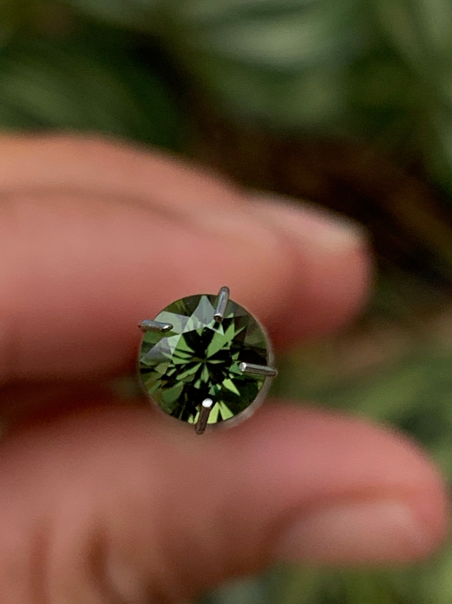 .98ct Green Australian Sapphire