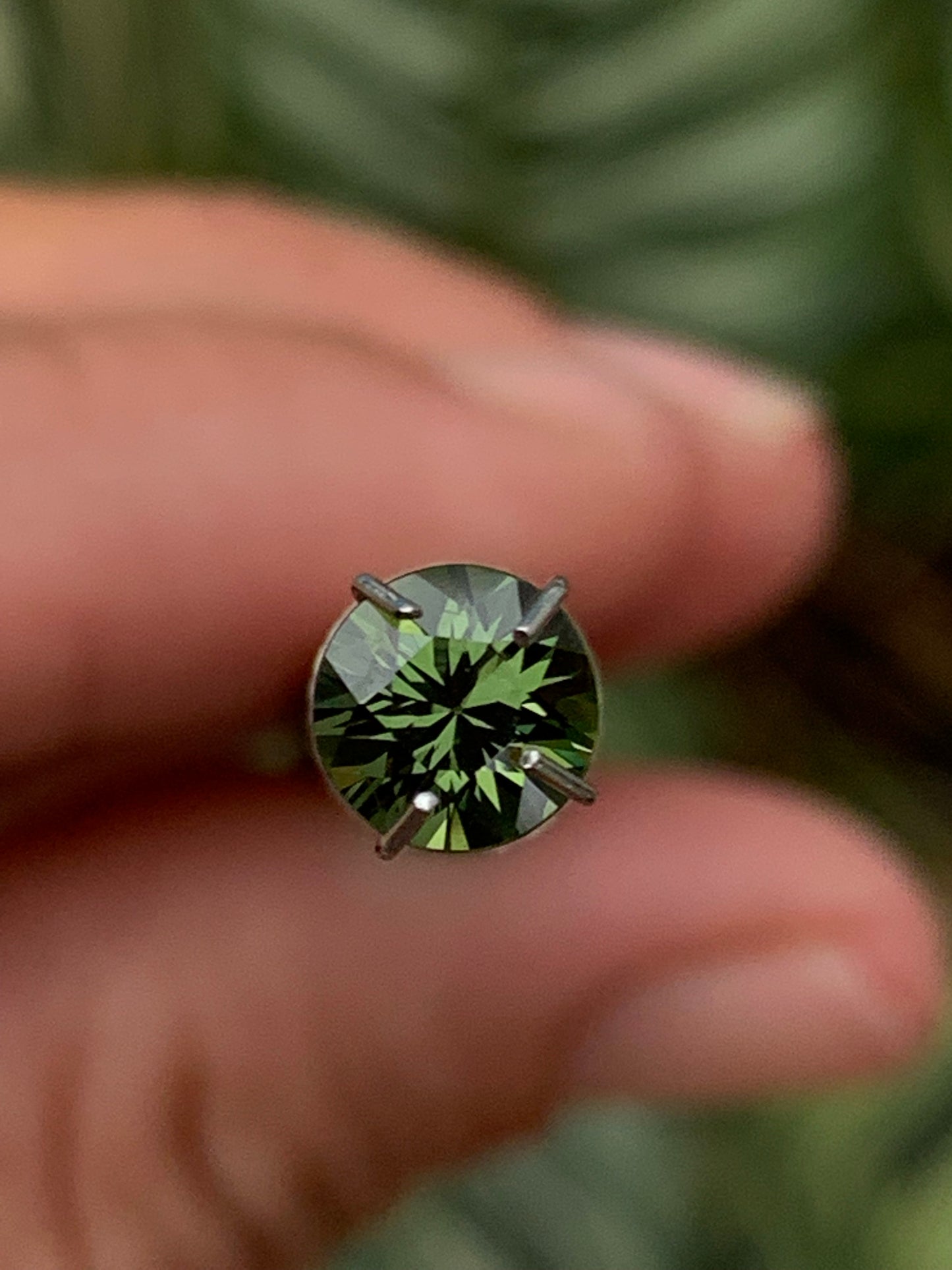 .98ct Green Australian Sapphire