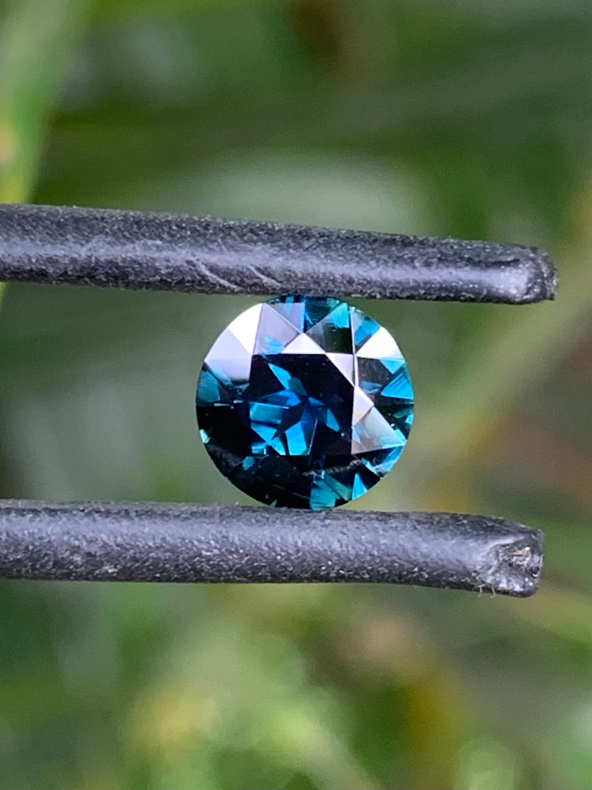 Australian Sapphire engagement ring