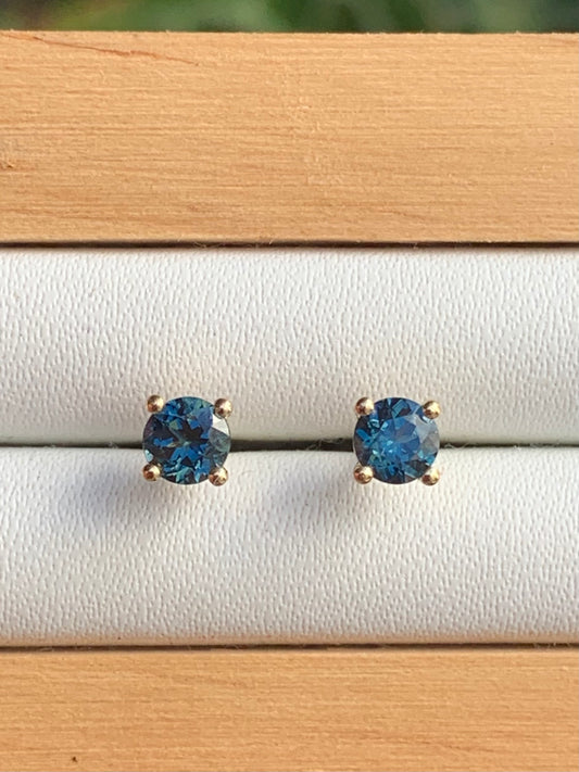 Australian Sapphire Earrings