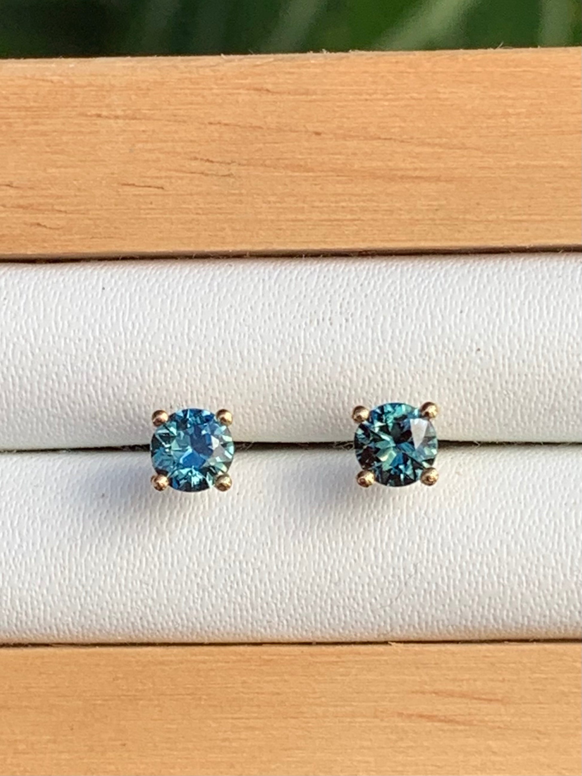 Parti Sapphire Earrings