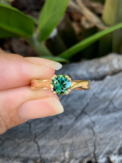 Australian Sapphire Engagement Ring