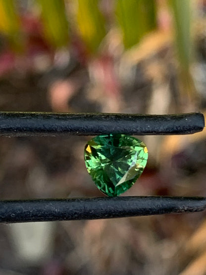 Sapphire engagement ring