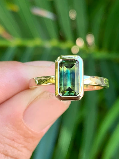 Australian Sapphire Engagement Ring