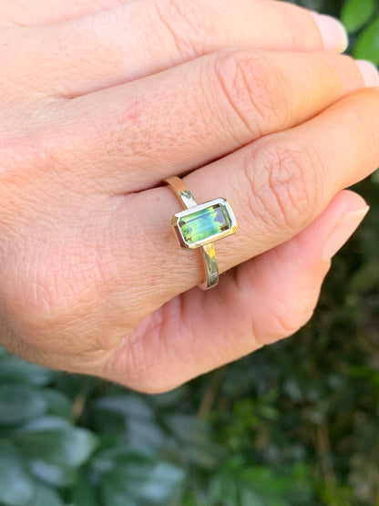 Australian Sapphire Engagement Ring