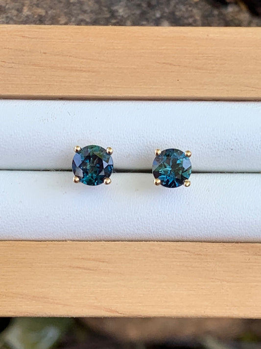 Australian Sapphire Earrings