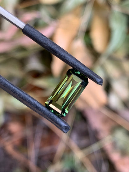 2.95ct Green Australian Sapphire