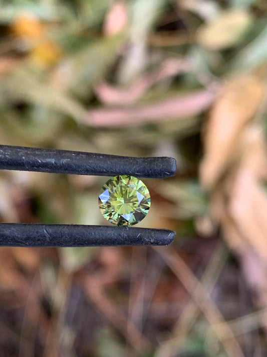 0.75ct Green Australian Sapphire
