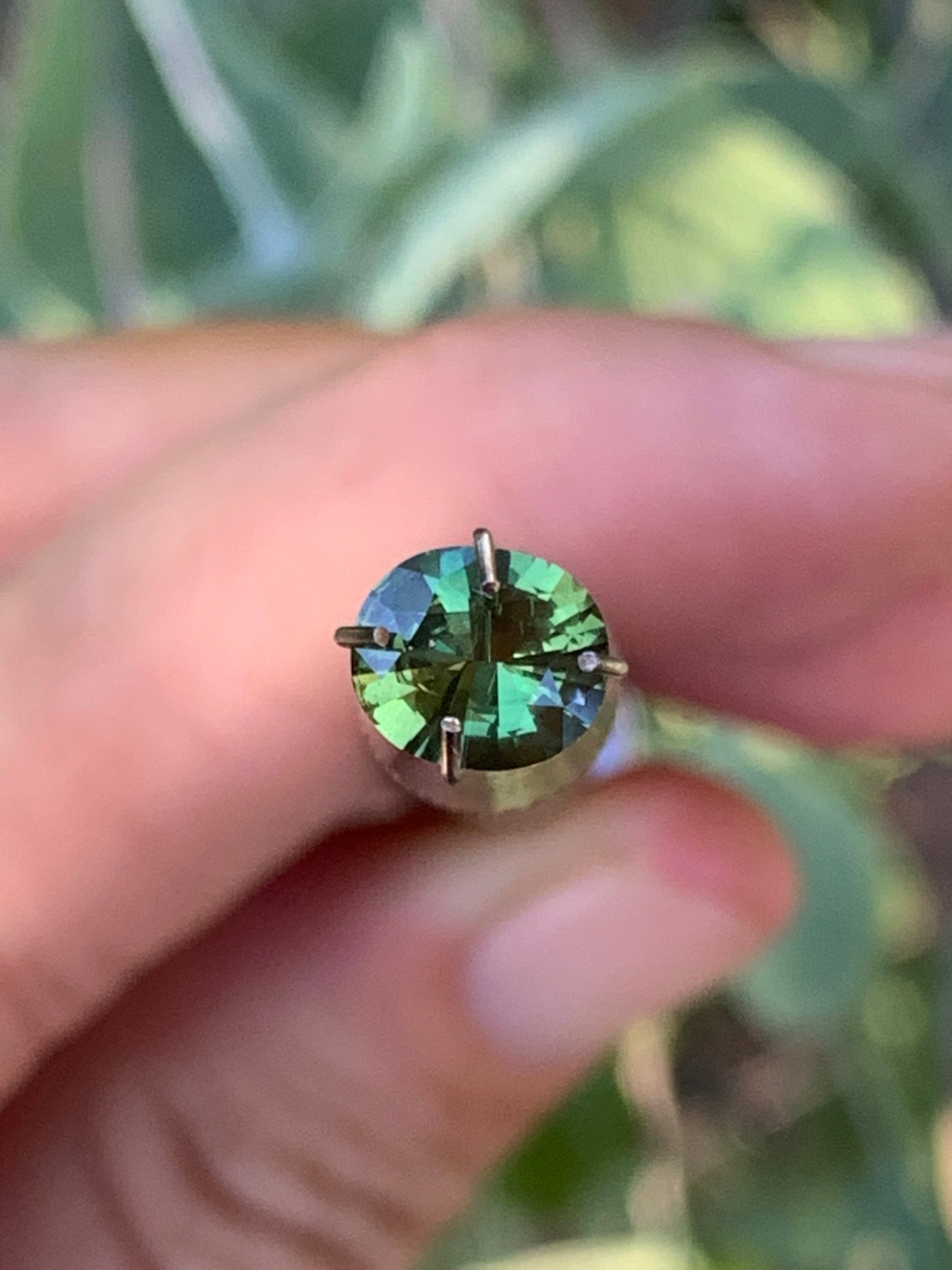 .81ct Light Green Australian Sapphire