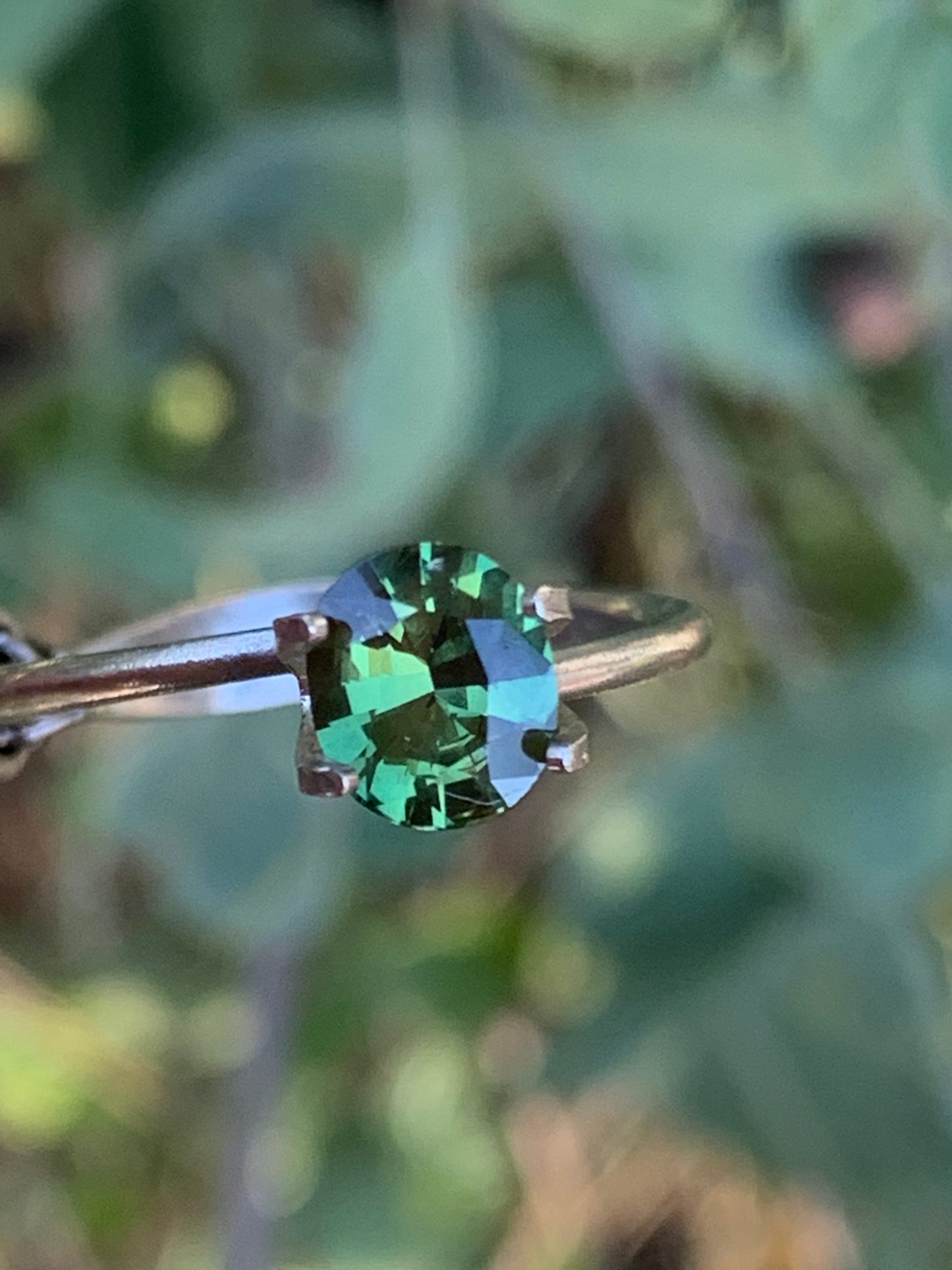 .81ct Light Green Australian Sapphire