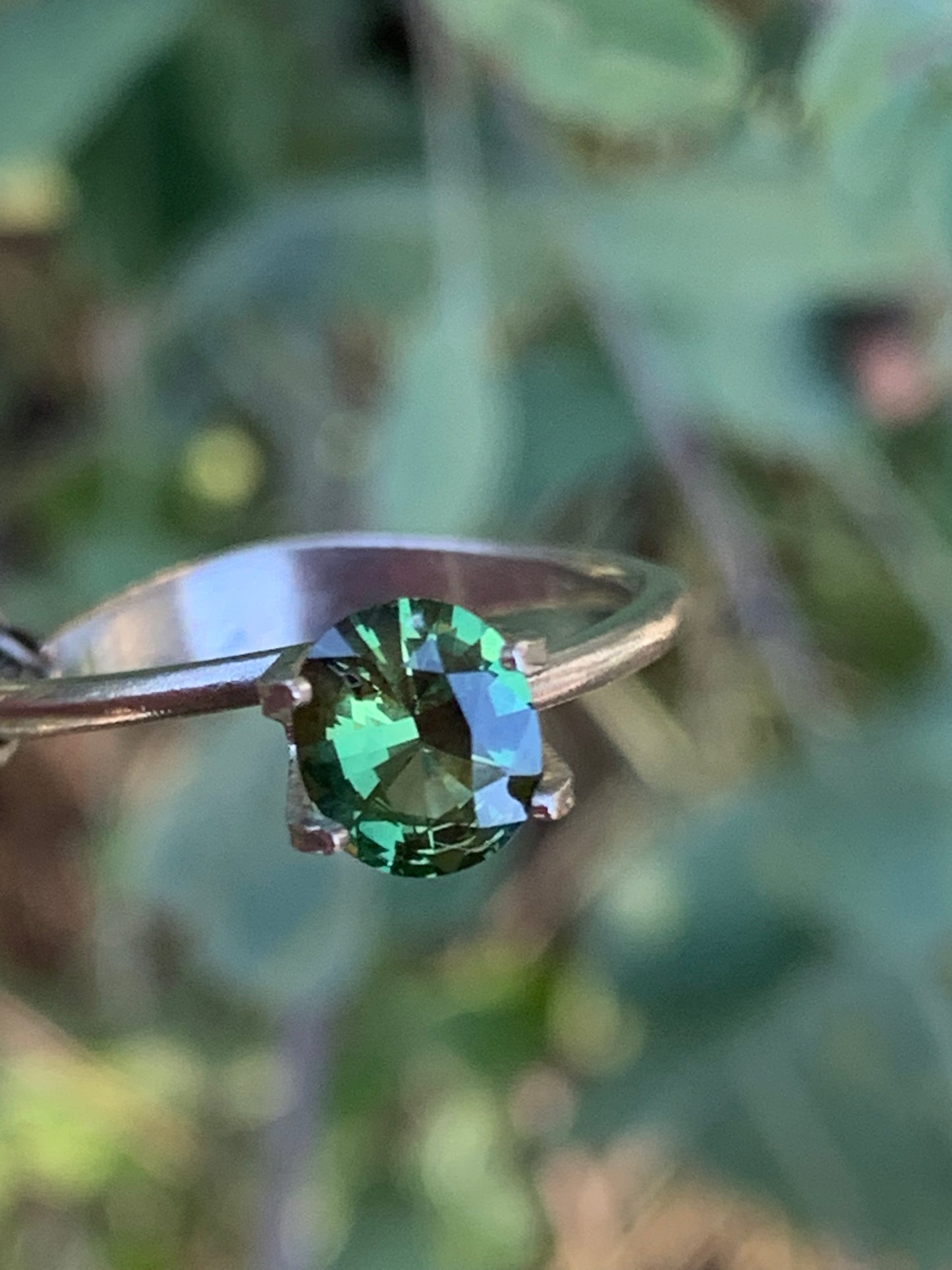 .81ct Light Green Australian Sapphire