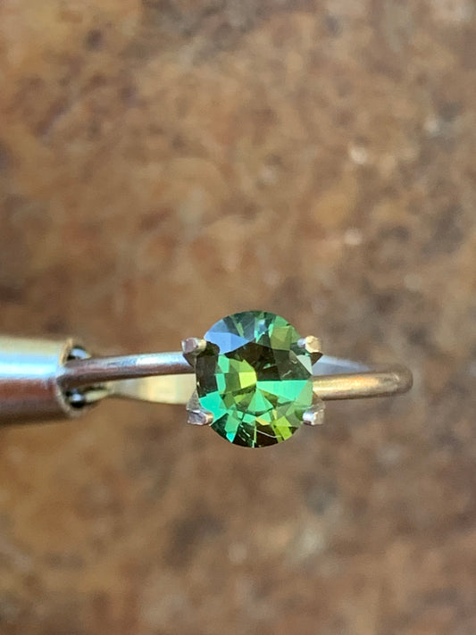 .81ct Light Green Australian Sapphire