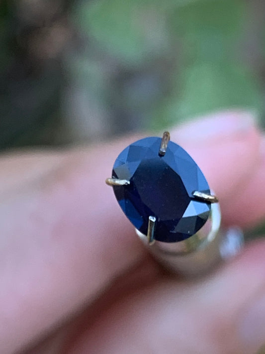 1.55ct Midnight Blue Australian Sapphire
