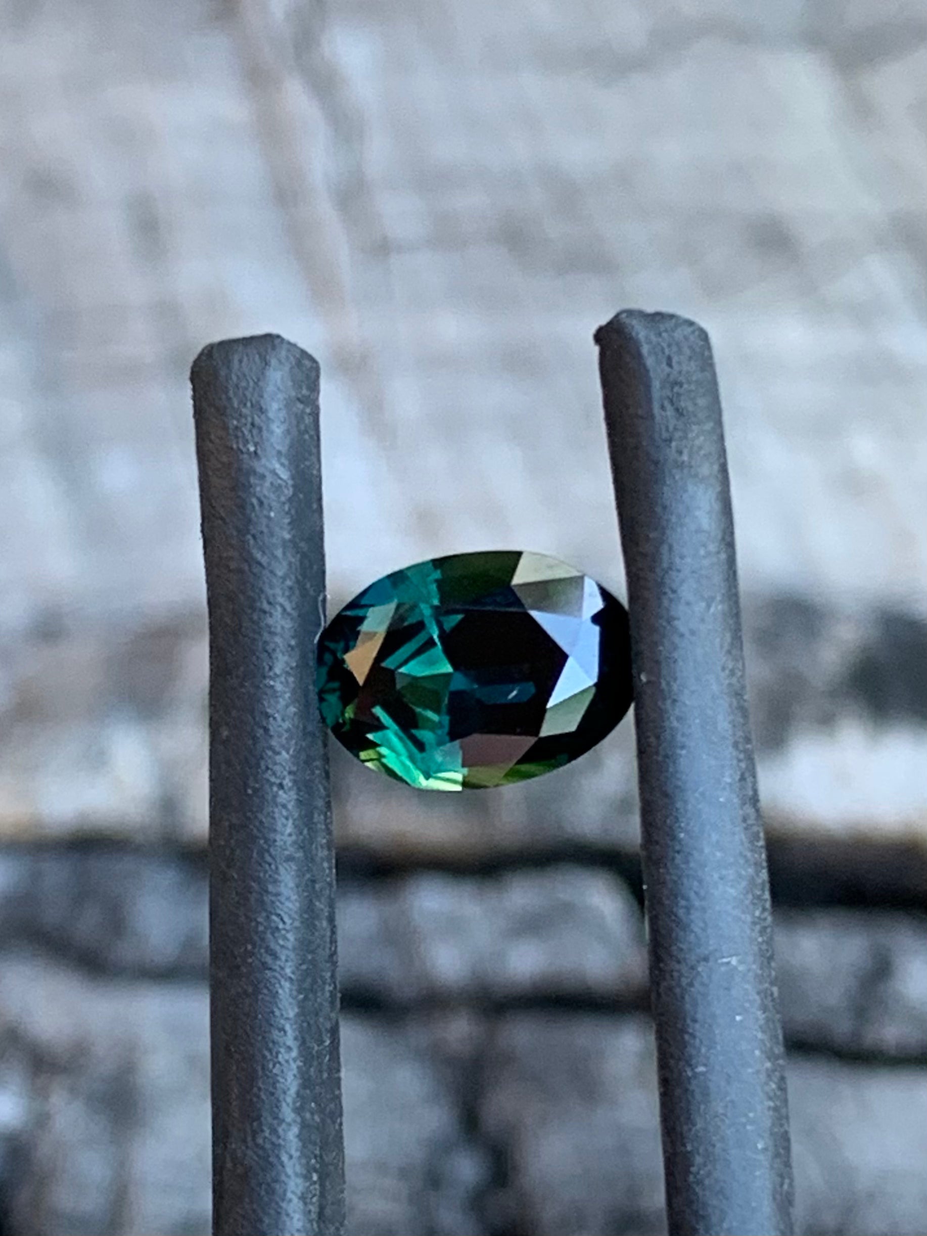 Dark Teal Australian Sapphire 