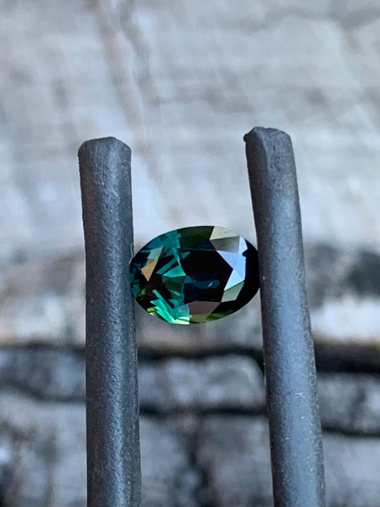 Dark Teal Australian Sapphire 