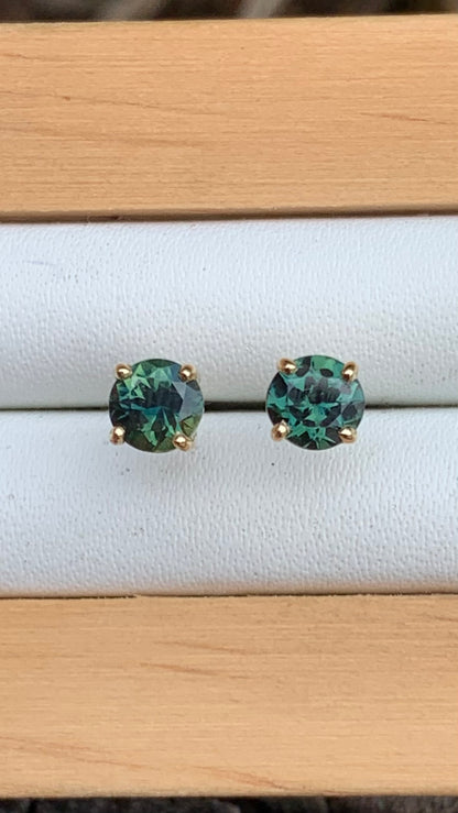 Parti Sapphire Earrings