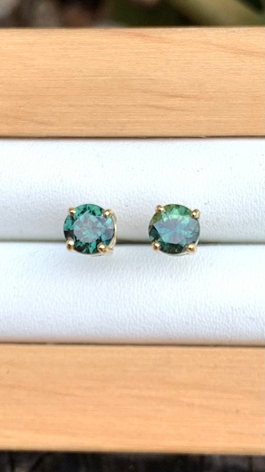 Australian Sapphire Studs