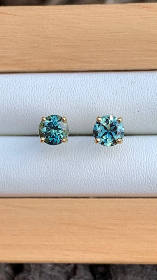 Australian Sapphire Earrings