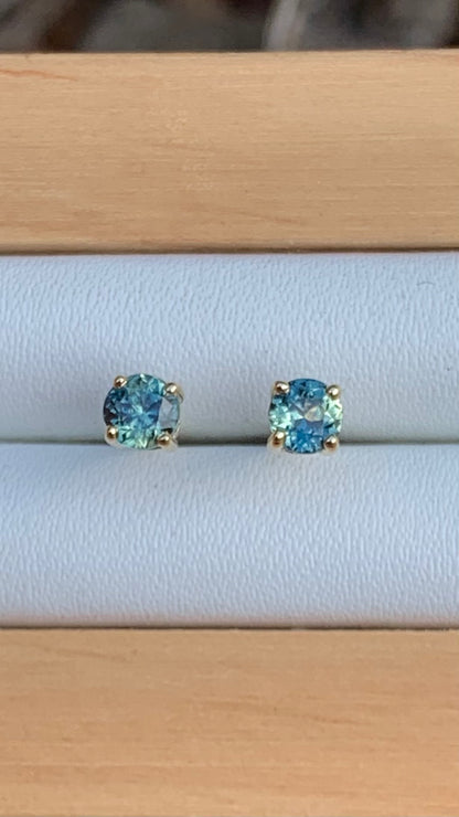 Australian Sapphire Earrings